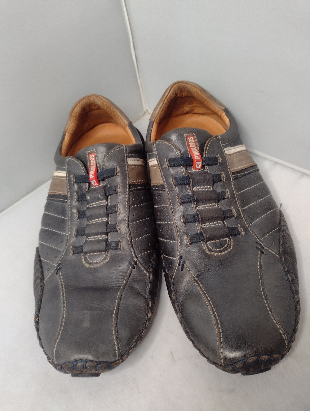 Pikolinos Men’s Fuencarral Leather Slip-On Driving Fashion Shoes 44 Wide A12